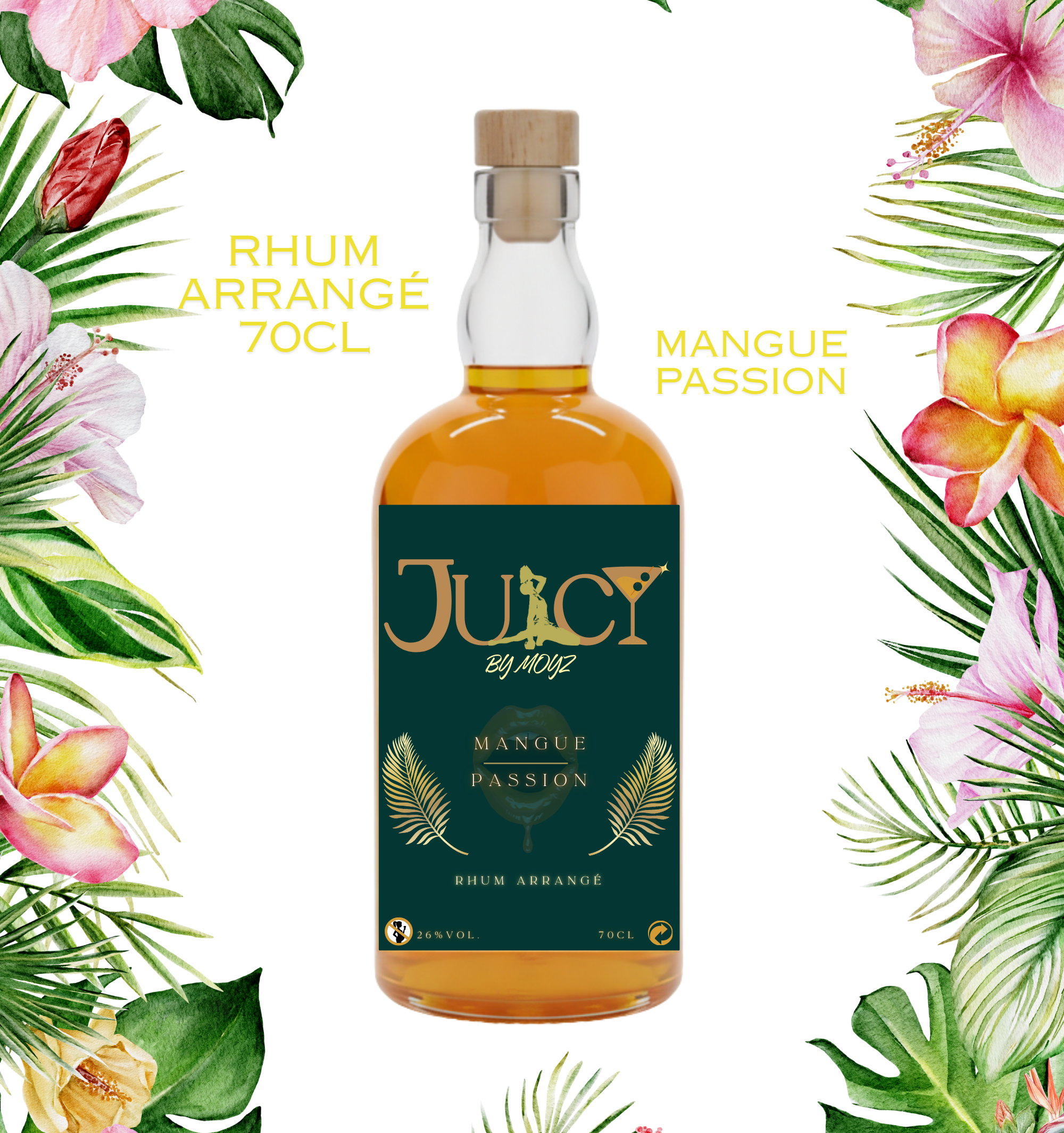 Rhum Arrangé Mangue Passion 70cl